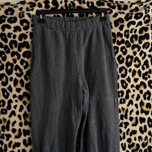 Brandy Melville Grey Rosa Sweatpants